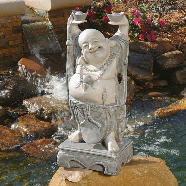 Jolly Hotei Buddha Sculpture Large